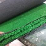 Soccer Indoor Grass Mat / 10mm Pile Waterproof Grass Carpet 0.2mm Width