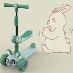 Adjustable Lightweight Kids 3 Wheel Scooter For Children 3-8 Years Foot Brake