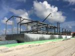Painting Steel Building Structures For Sport Pavilion , Workshop Steel Buildings