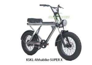 Quality Gray 20 Inchx4.0 Big Tyre Electric Bike with 36V 15Ah Battery Bluetooth LCD Display wholesale