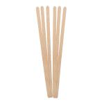 Disposable Wooden Coffee Stirrers Individually Wrapped 190mm 140mm