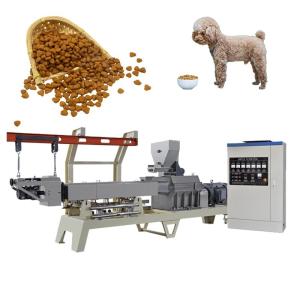 Quality Automatic Pet Dog Fish Food Making Machine Large Capacity 2 - 4t/H wholesale