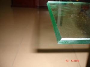 Quality Solid Structure Building Tempered Glass With 45 Degree Beveled Edge wholesale