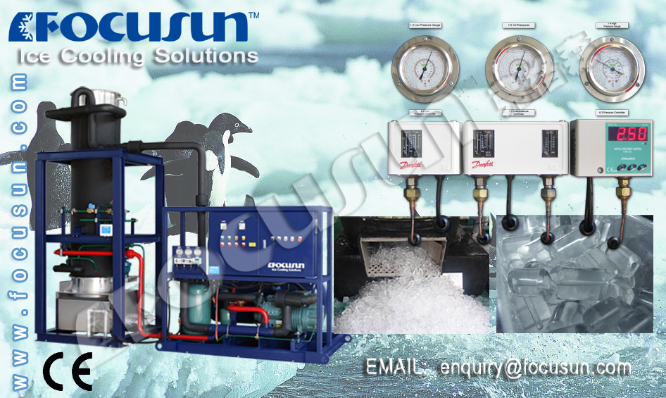 Directly Sold by Manufacturers 15T Tube Ice Machine with Germany Bizter Compressor