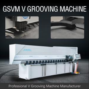 Quality Compact Sheet Metal Grooving Machine V Groove Cutter Machine For Elevator Interior Design wholesale