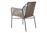 Balcony Aluminum Rope UV Resistant Outdoor Table Chairs