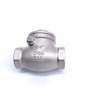 Quality SS304 Full Bore Horizontal Non-Return Valve for Casting Investment Efficiency wholesale