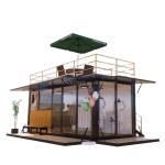 Supermarket Prefabricated Container Store for Family Coffee Bar in Modular
