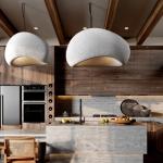 Restaurant Dining Island LED Chandelier Modern Coffee Bar Study Bedroom Lighting