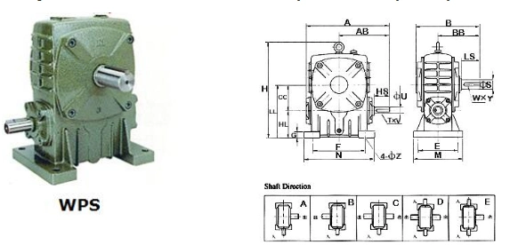 Wholesale Wpa Wpeda Wpeds Wpedo Reducer Gearbox