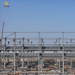Flexible Light Steel Frame Building Construction Galvanized Low Maintenance