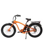 Chopper Hub Motor 1000W Fat Tire Electric Beach Cruiser Bike with Lithium