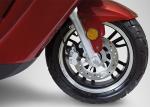 Stable Covered Electric Tricycle 1500W Motor Adjustable Seat 45 Km Per Hour