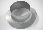 Diameter 100-315 Deep Drawn Parts Stainless Pressed Collar For Ventilation