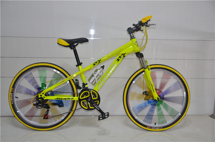 26 inch Shimano 21 speeds disc brake steel 140 spokes mountain bicycle MTB