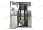 Electronical Interlock Pharmaceutical Air Shower , 0.75KW SS201 Stainless Steel