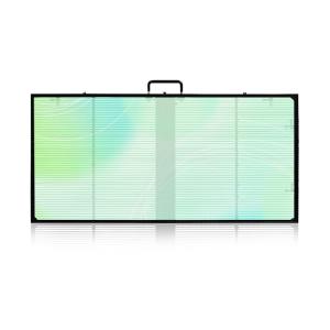 Quality P25 LED Transparent Screen 7000nit Ultra Bright LED Display Outdoor wholesale