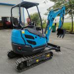 CE EPA Euro5 2.5 Ton 2500KG Mini Hydraulic Excavator Crawler Long Lifespan