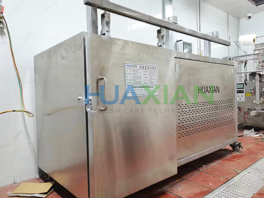 Cooked Food Vacuum Cooler 100kgs Small Sliding Door For Kitchen