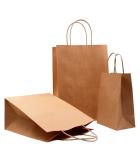 Customized Shopping 50gsm 5kg Printed Kraft Paper Bags
