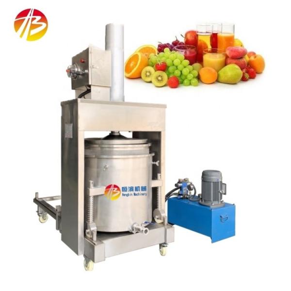 Hydraulic Cold Pressed Machines 15%-20% Extraction Rate Increase 700*750 Barrel