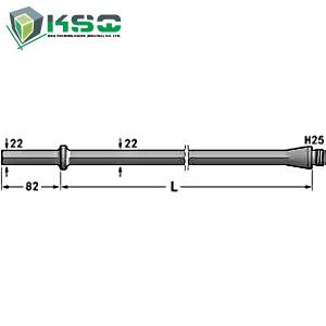 Quality H25 Hex 22 mm Drill Rod Shank 108 mm wholesale