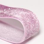 Shinny Glitter Silver Gold Velvet Ribbon 10mm-38mm Luxury Velvet Ribbon