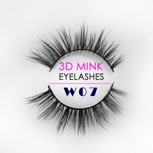 Quality 100% Handmade Natural Mink Lashes , Soft Feeling Mink Individual Eyelashes wholesale