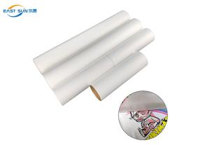 Quality 100m Per Roll DTF Printing Film Free Sample Hot Peel Single Side Matte PET DTF Film wholesale
