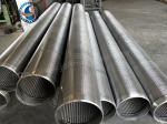 Stainless Steel 304 Water Well Screen For Sand Control 1.0 Mm Slot Size
