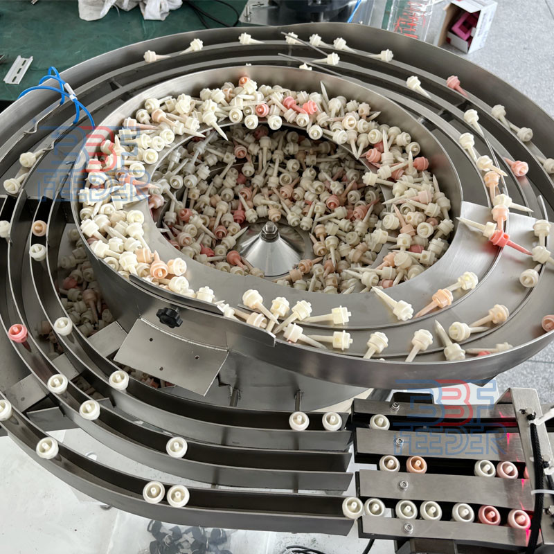 OEM / ODM Vibratory Bowl Feeder Medical Pipette Dropper Parts Vibrating Disk