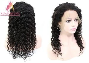 Quality Virgin Brazilian Unprocessed Deep Wave Hair Full Swiss Lace Human Wigs wholesale