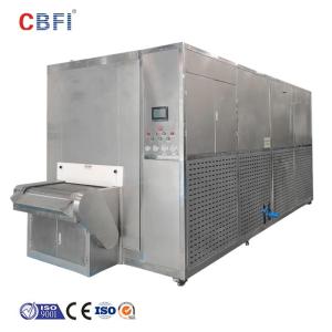 Quality Industrial Vegetables And Fruits Iqf Tunnel Freezer SUS304 100-3000kgh wholesale