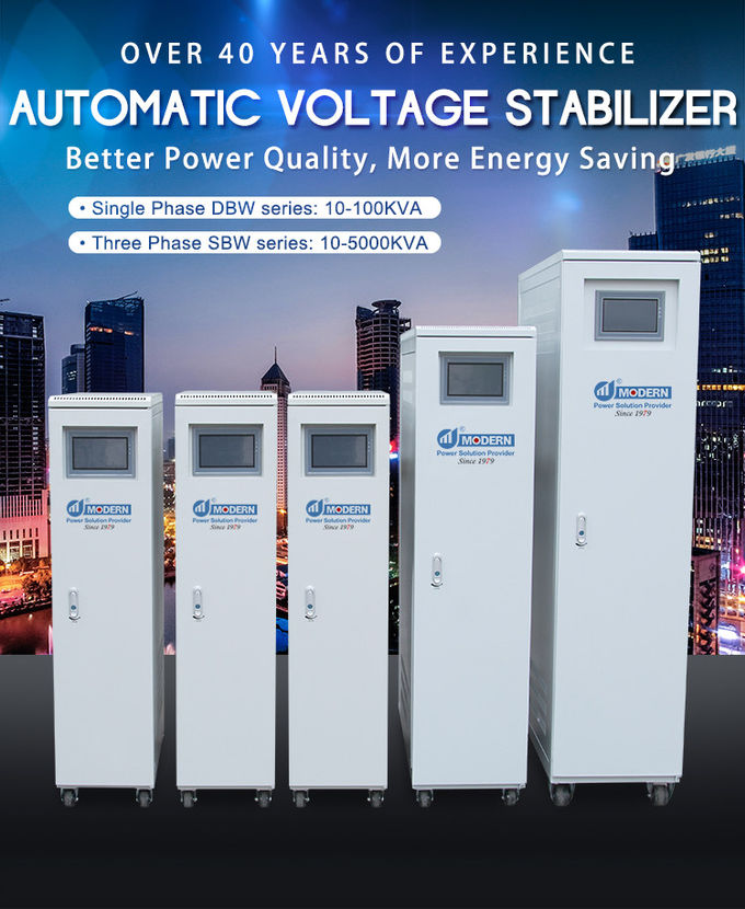 Single Phase And Three Phase 10-5000kva AC Automatic Voltage Stabilizer