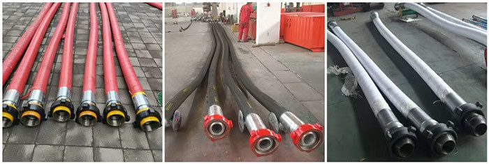 Armoured Round rotary drilling hose Pipe For Drilling Rig