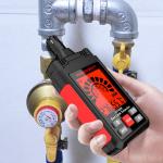 HT609 Gas Leak Detector Combustible Gas Detector Display Temperature Humidity