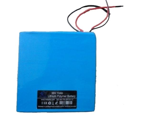 Melasta Lipo E-bicycle Battery Pack , E-scooter Battery Pack 36V 10Ah
