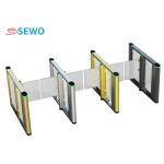 Customized Security Barrier Gate System 45people/min For Office Building