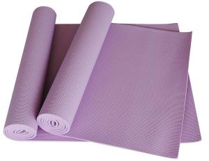 Quality Light purple latex free PVC sticky yoga mat wholesale