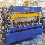 High Speed Floor Metal Deck Forming Machine 12 Stations Custom