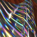 Transparency Opaque Metallized Plastic Film Customized Holographic Lamination