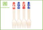 Restaurant Eco Friendly Cutlery Disposable Wooden Spoons 16cm With Logo