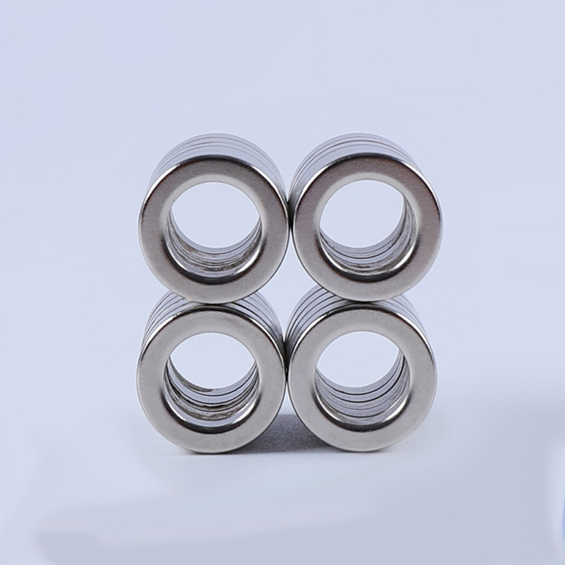 Nickel Coated XG16 Permanent Magnet Ring Flexible Radially Magnetized Ring