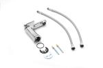 Single Lever Contemporary Brass Bathroom Mixer Tap Monobloc Chrome