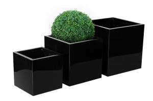 Quality Rectangular Modern Fiberglass Planters Customized 30-Day Crafted Timeless wholesale