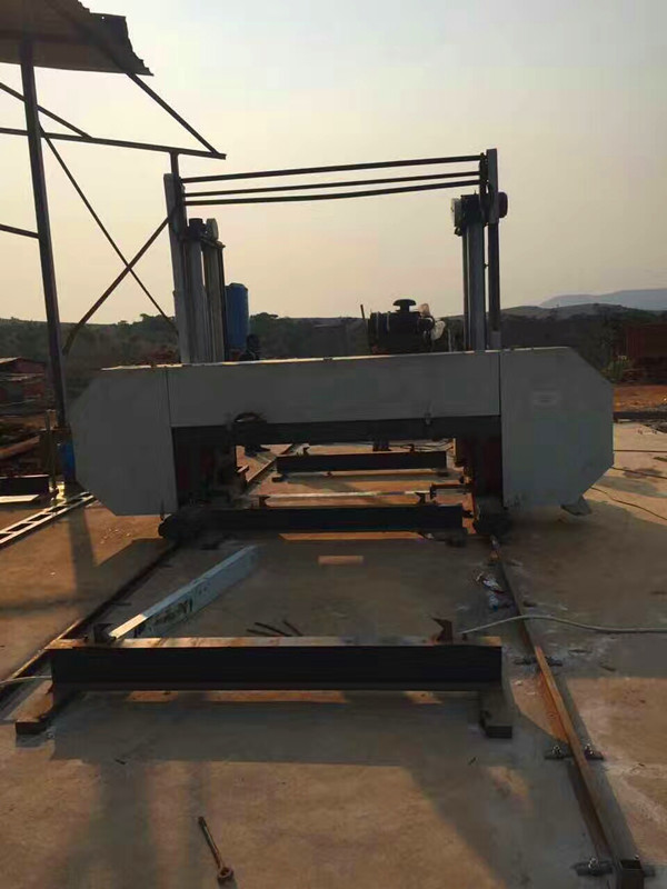 Large Size Wood Cutting Horizontal Band Sawmill, Big Log cutting Sawmill