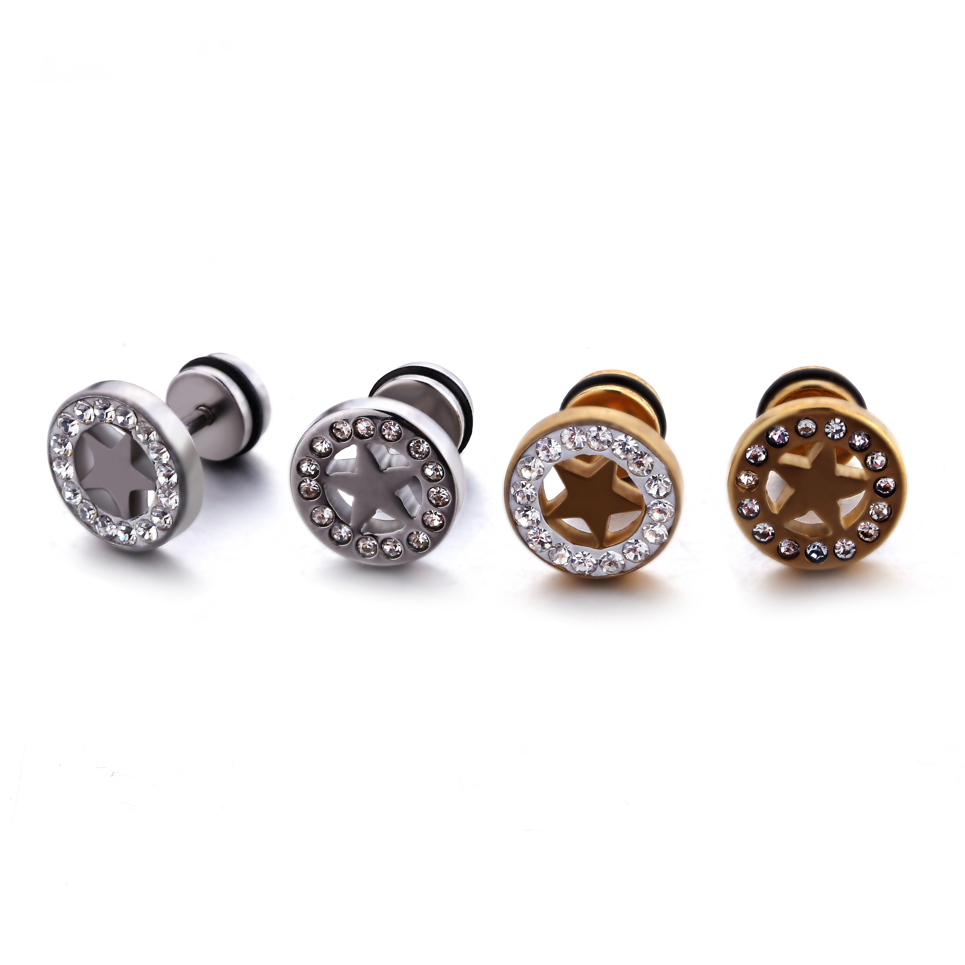 Jamaica hot sale body piercing jewelry star shaped earring for girls women gifts