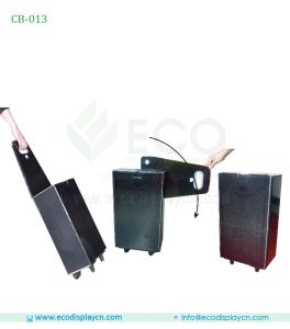 Quality Heavy-Duty Folding Cardboard Trolley Bags, Exhibition Trolly Bags wholesale