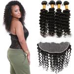 Healthy 100 Unprocessed Virgin Brazilian Hair Deep Wave Customized Color