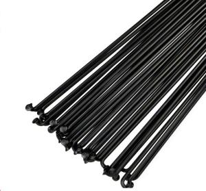 Quality DT champion spoke 2.0/1.8 round spoke J-bend /straight pull head spokes 210-310mm black/silver color wholesale